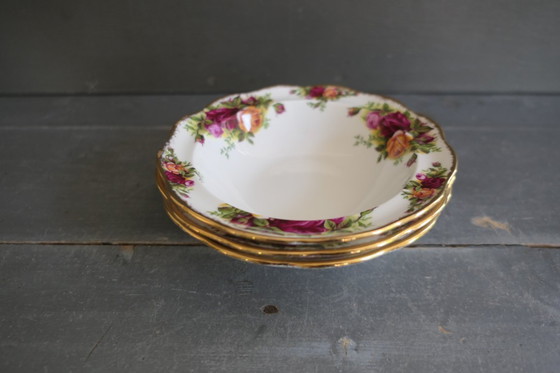 Image 1 of Royal Albert Old Country Roses ciotole in porcellana 3 x