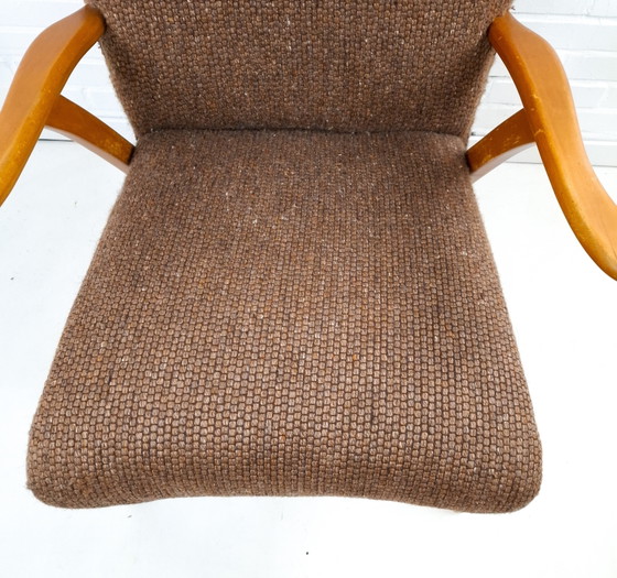 Image 1 of Vintage Wingback fauteuil jaren 60/70 mid century modern
