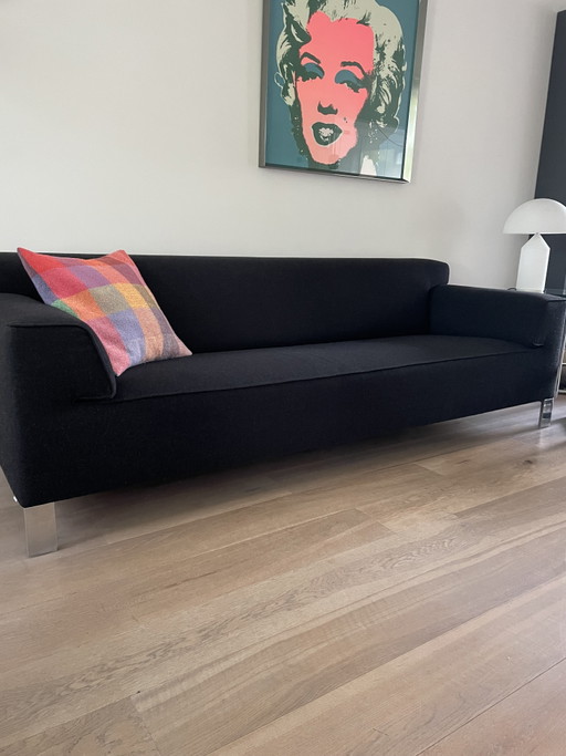Pode Edit 3,5-Sitzer-Sofa Anthrazitgrau