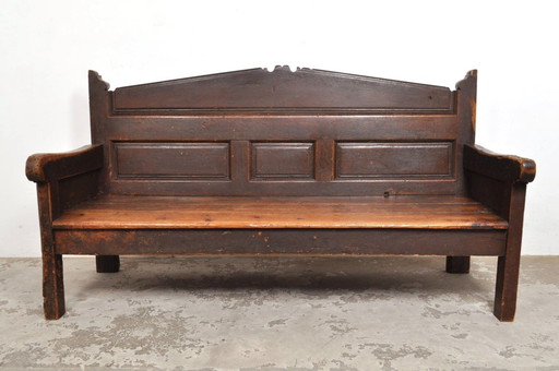Spanish primitive bench 19th century