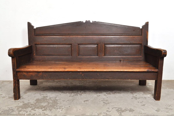 Image 1 of Panca primitiva spagnola del XIX secolo