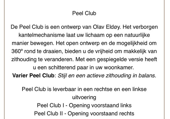 Image 1 of 2 Stokke Varier Peel