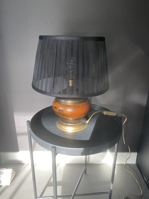 Wunderschöne Tischlampe aus Messing