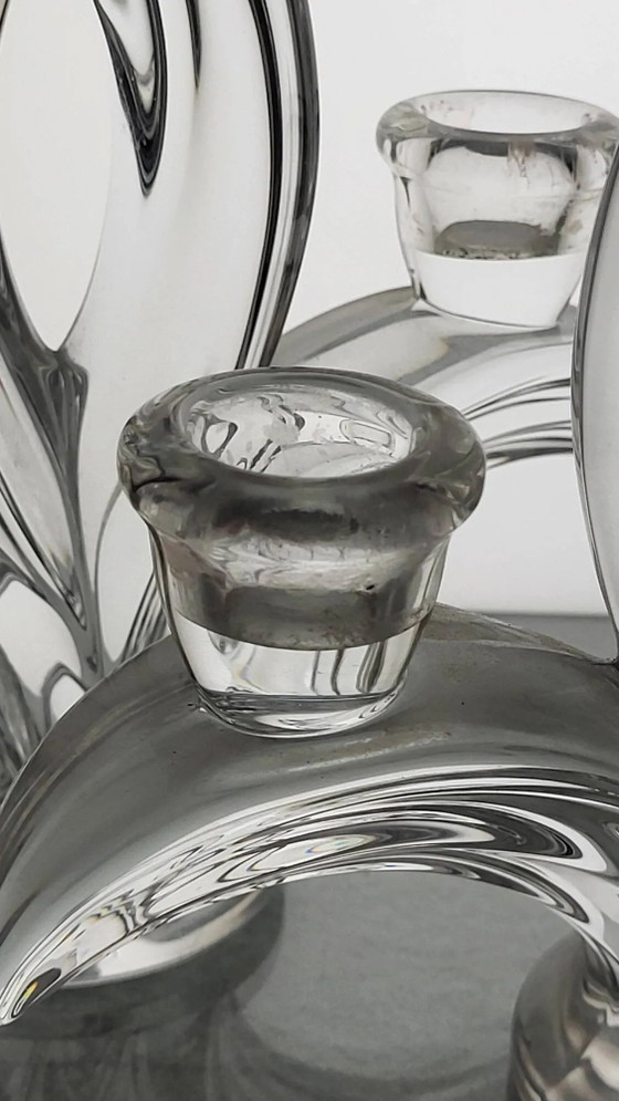 Portavelas de cristal Vannes – Crystal, Glass, Art Deco (photo 6 of 8)