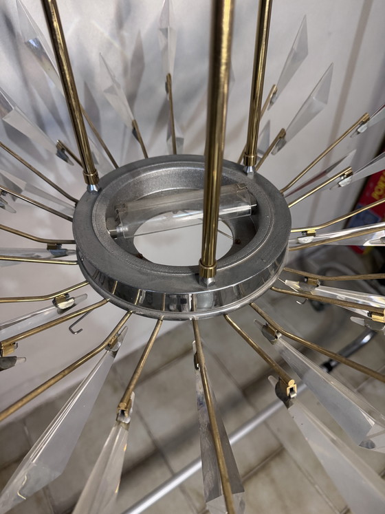 Image 1 of Stilkronen hanglamp uit de jaren 70