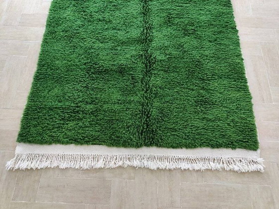 Tapis berbère marocain Vert 250cmx150cm PROMO-30% – Wool, Modern (photo 7 of 9)