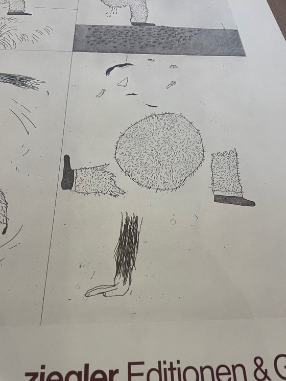 Image 1 of David Hockney, Six Fairy Tales Illustrationen zu Grimms Fairy Tales, Atelier M+M Baviera VSG/SWB...