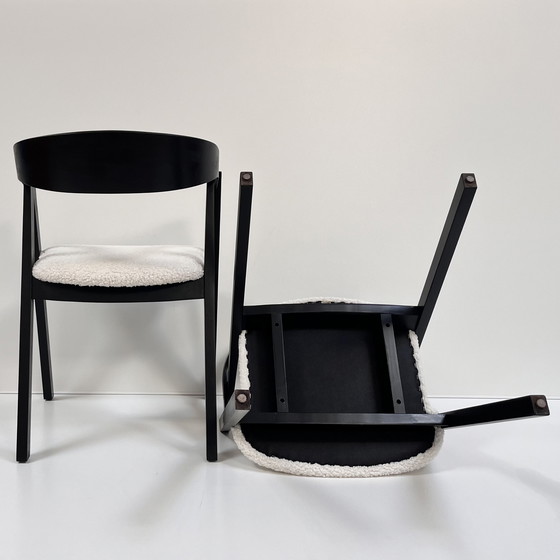 Image 1 of Scandinavisch design eetkamerstoelen
