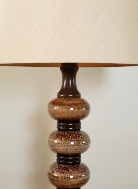 Image 1 of Grand lampadaire vintage en céramique de Kaiser Leuchten