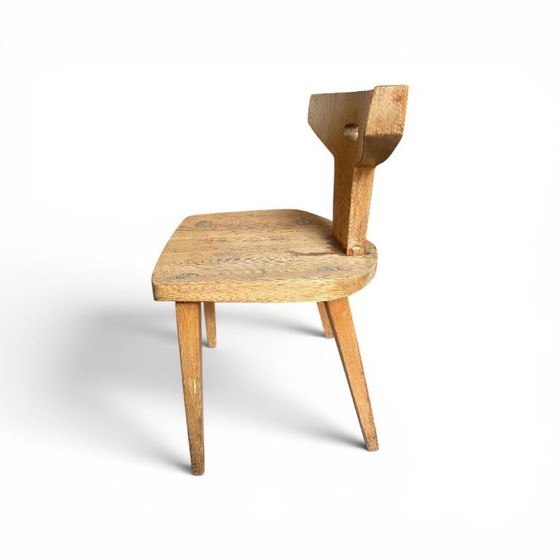 Sedia vintage in rovere disegnata da Jacob Kielland-Brandt per I. Christiansen, Danimarca anni '60 (photo 5 of 10)