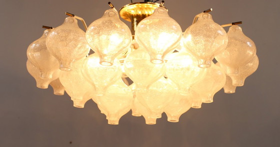 Image 1 of Lampada da soffitto/sospensione di J.T. Kalmar, modello: Tulipan, Austria, anni '60