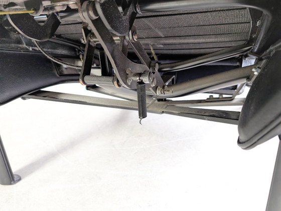 Image 1 of Poltrona design originale WK Wohnen in pelle nera