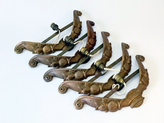 Image 1 of 5x Appliques Art Déco avec coquillages