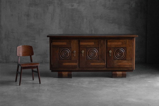 Image 1 of Buffet Art Déco de Charles Dudouyt, France, années 1940