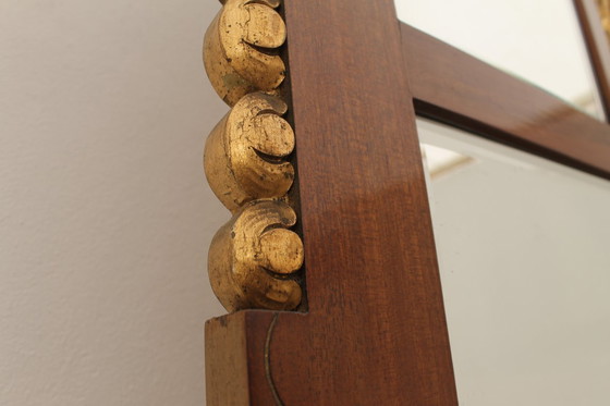 Image 1 of Espejo de salón de caoba de la Secesión vienesa, 1910