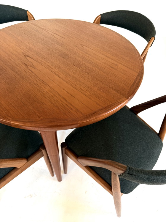 Image 1 of Vintage extendable Danish dining table, VV Møbler ‘60
