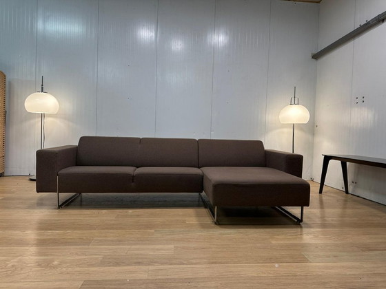 Image 1 of Artifort Mare Corner Sofa Brown Wool
