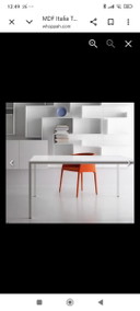 Table design MDF Italie Tense