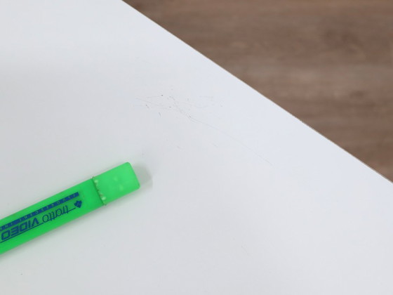 Image 1 of Scrivania vintage Bieffeplast con struttura in metallo verde anni '60