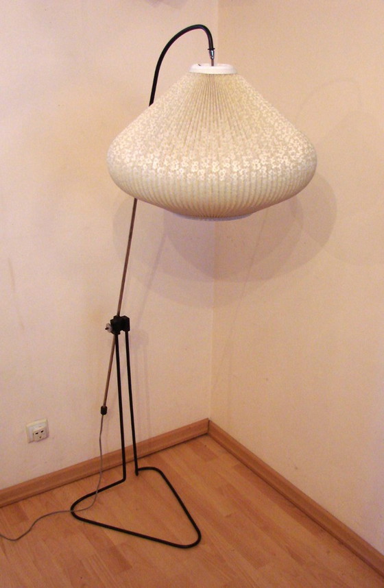 Image 1 of 60s-style floor lamp.
