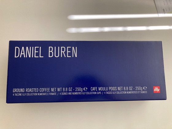 Image 1 of Collection d'art Illy 2004 Daniel Buren Blu