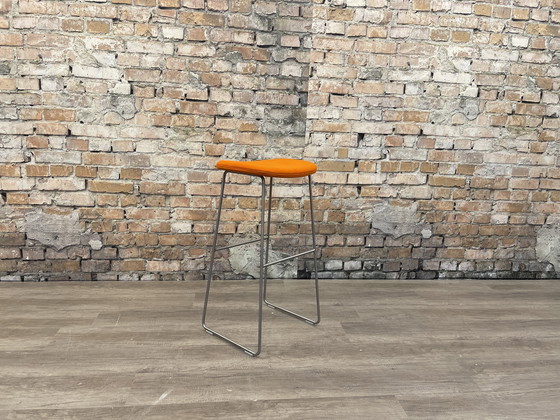 Image 1 of Cappellini Hi Pad Stool Orange