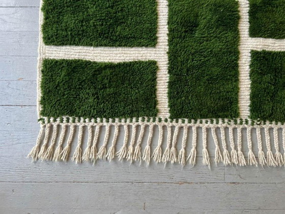 Tappeto marocchino in lana verde - Fatto a mano 200/300cm – Tappeti, Wool (photo 5 of 5)
