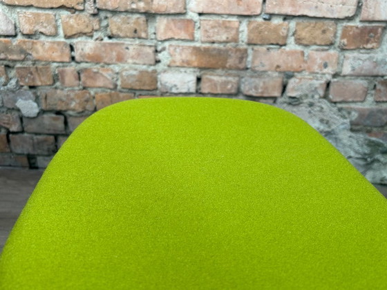 Cappellini Hi Pad Low Stool, Groen | Jasper Morrison, Krukjes, Textiel, Metaal, Modern (foto 7 van 8)