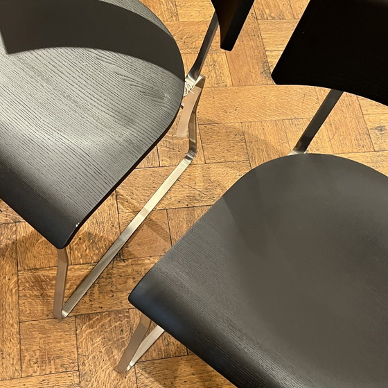 Image 1 of Sedia da pranzo Arclinea Olimpia (set di 2)