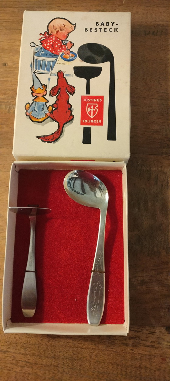 Image 1 of Babybesteck aus den 1970er Jahren