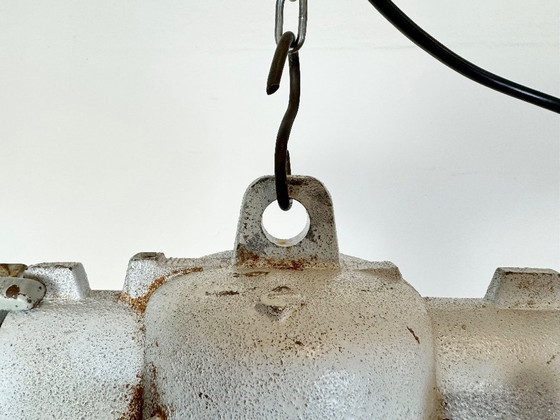 Image 1 of Graue, explosionsgeschützte Industrielampe, 1980er Jahre