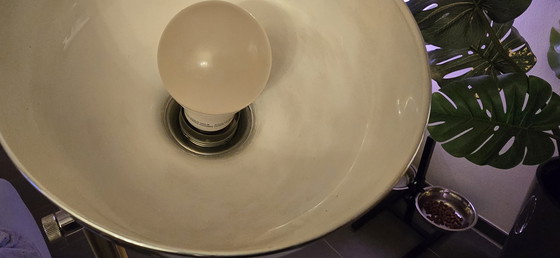 Image 1 of Space Age floor lamp Koch & Lowy Design classic Tulip chrome