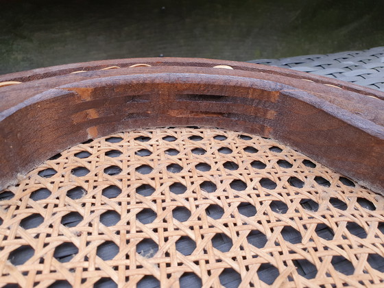 Image 1 of Thonet Romania Stool With Webbing