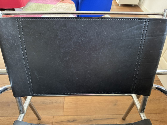 Image 1 of Gerard Vollenbroeck 2 leather chairs