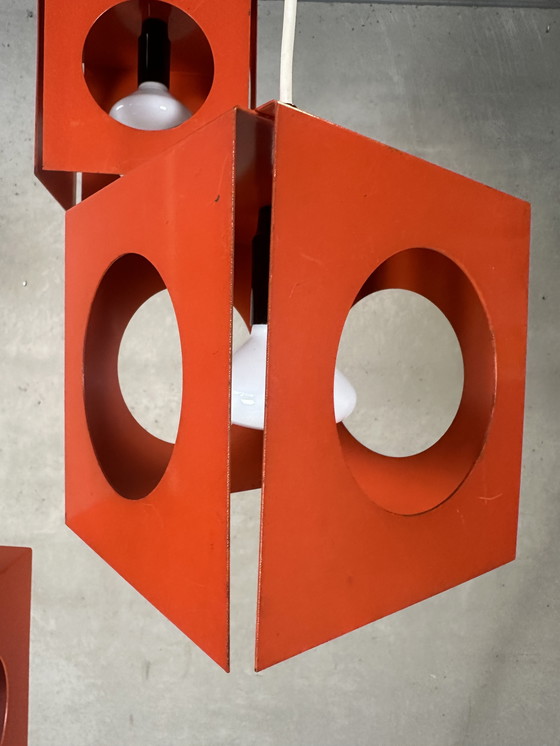 Image 1 of Vintage 'cube' cascade lamp 