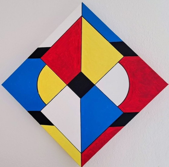 Image 1 of Enzo SAN MARCO - War Plane Mondrian