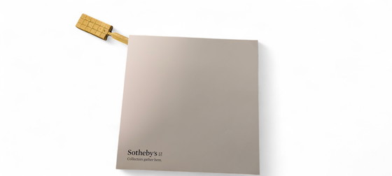 Image 1 of Brutalist Brass Desk Set 1960s – Sculptural Mid-Century Design, Style of Luigi Stefan Varga Office