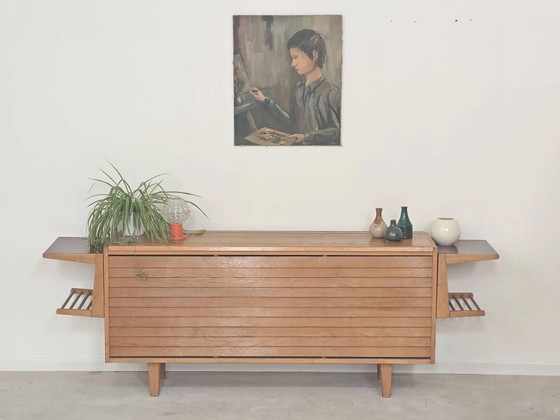 Storage chest for blankets or toys bar by Dyha Czech Republic 60, Storage cabinet, Wood, Mid Century Modern (photo 25 of 40)