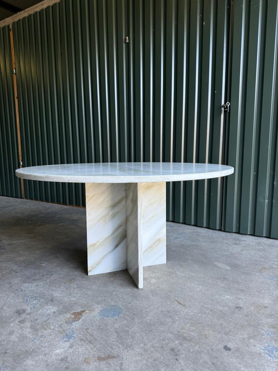 Image 1 of Tavolo da pranzo in marmo vintage