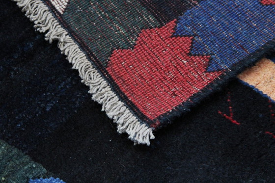 Image 1 of Original Persian carpet Gabbeh Ghashghai oriental carpet 152 cm x 105 cm old natural