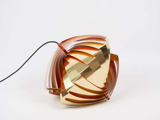 Image 1 of Lampe suspendue vintage danoise Konkylie par Louis Weisdorf, Lyfa, 1963