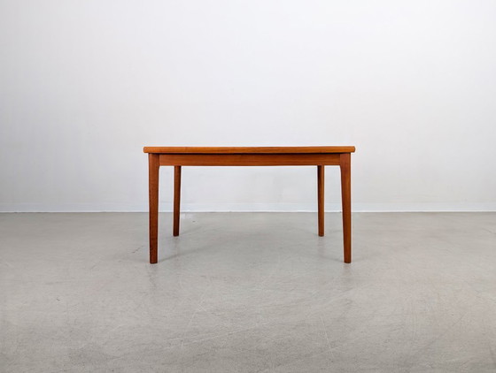Image 1 of Vintage uitschuifbare eettafel Glostrup Jalk Grete Teak Midcentury