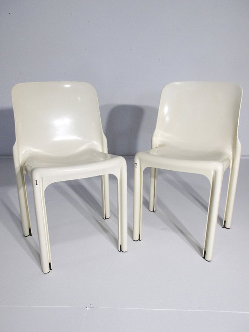 2 x ARTEMIDE SELENE di Vico Magistretti / CREMA / BREVETTO IN ATTESA