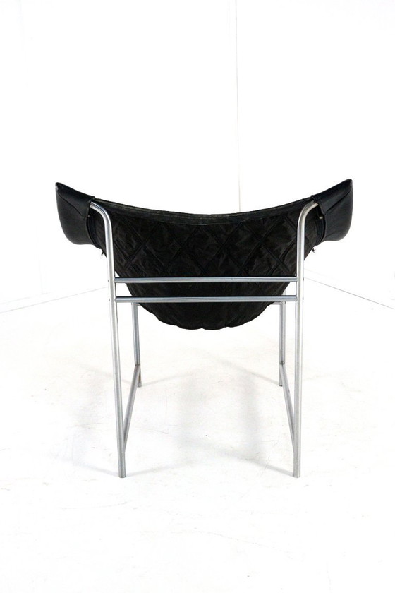 Image 1 of Set of 2 Gerard van den Berg Montis Swing armchairs chairs vintage