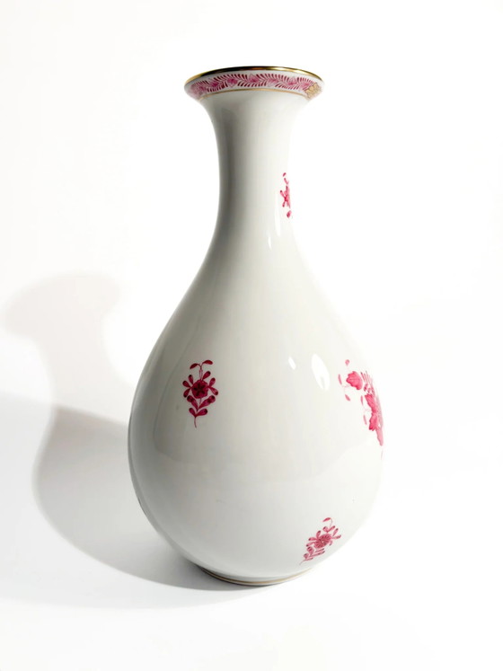 Vaso in Porcellana Herend Apponyi Rosa degli anni '50 – Vasi (photo 3 of 8)