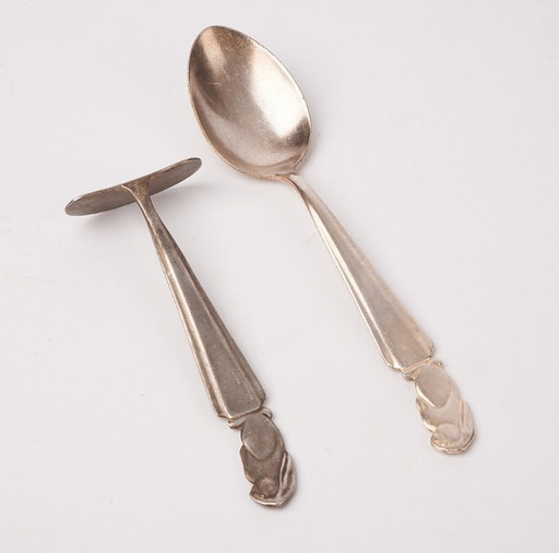 Children's cutlery 90s silver - WMF 1950s