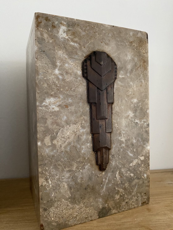 Image 1 of Art Deco boekensteunen - bookends