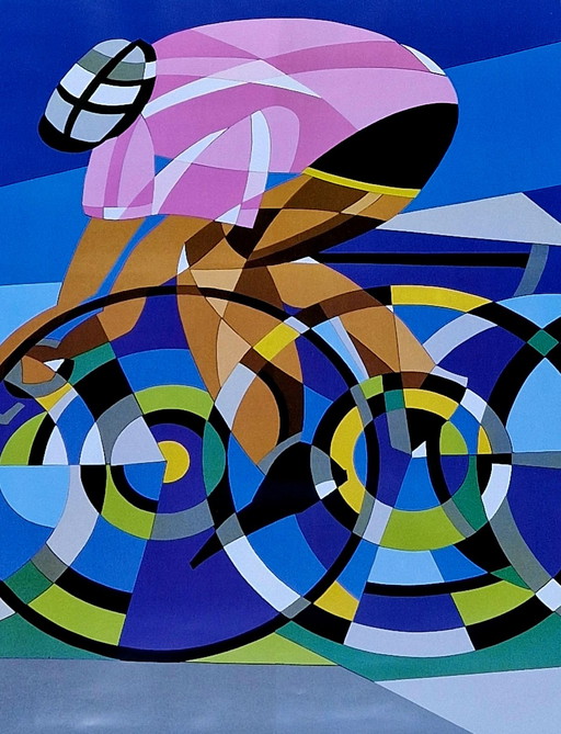 Ugo Nespolo - Giro de Italia 2002
