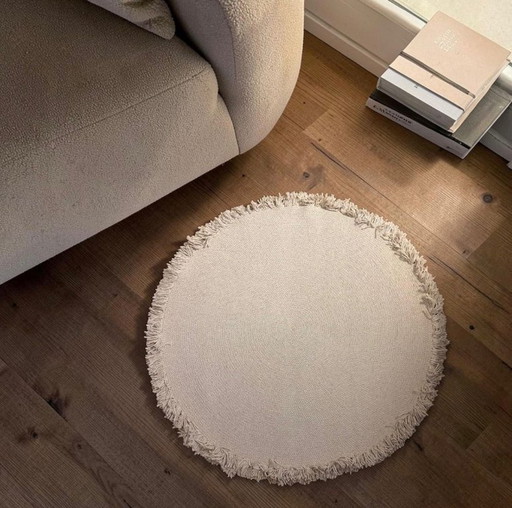 Rond vloerkleed in boho-stijl 120x120 - Mavaux