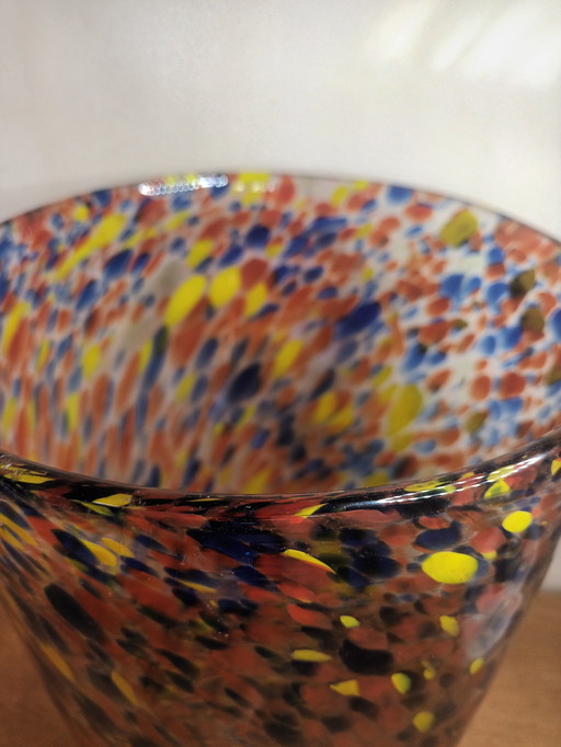 Large Murano "Millefiori" vase.